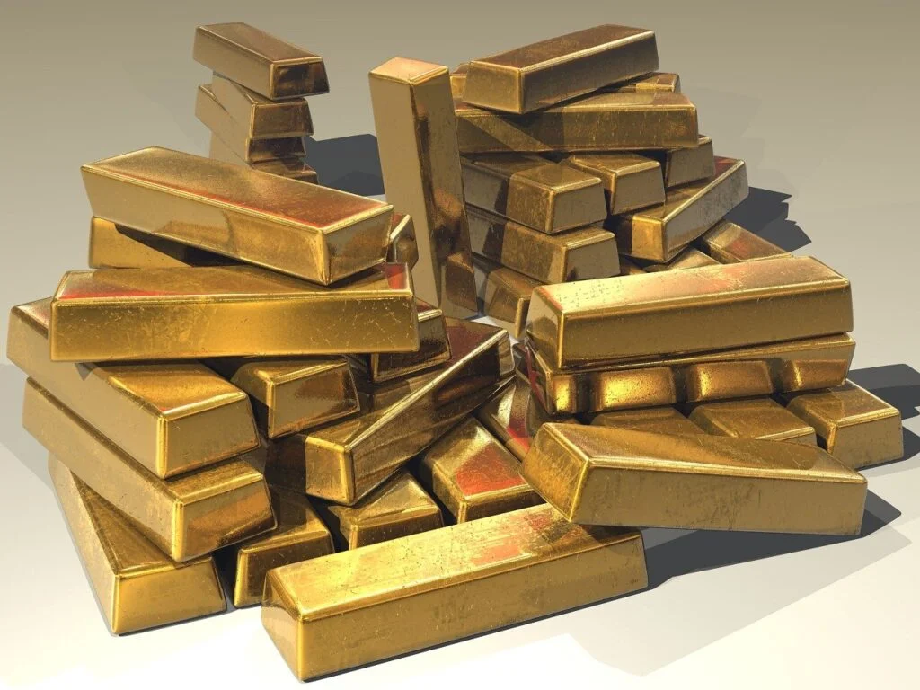 Gold Ingots Treasure Bullion - Stevebidmead / Pixabay