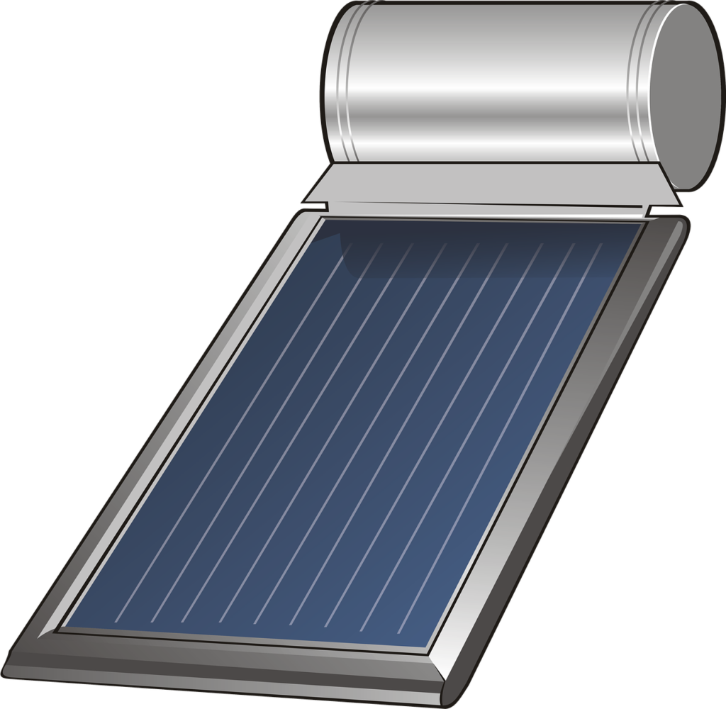 Solar Solar Panel Heating Drawing  - Painter06 / Pixabay