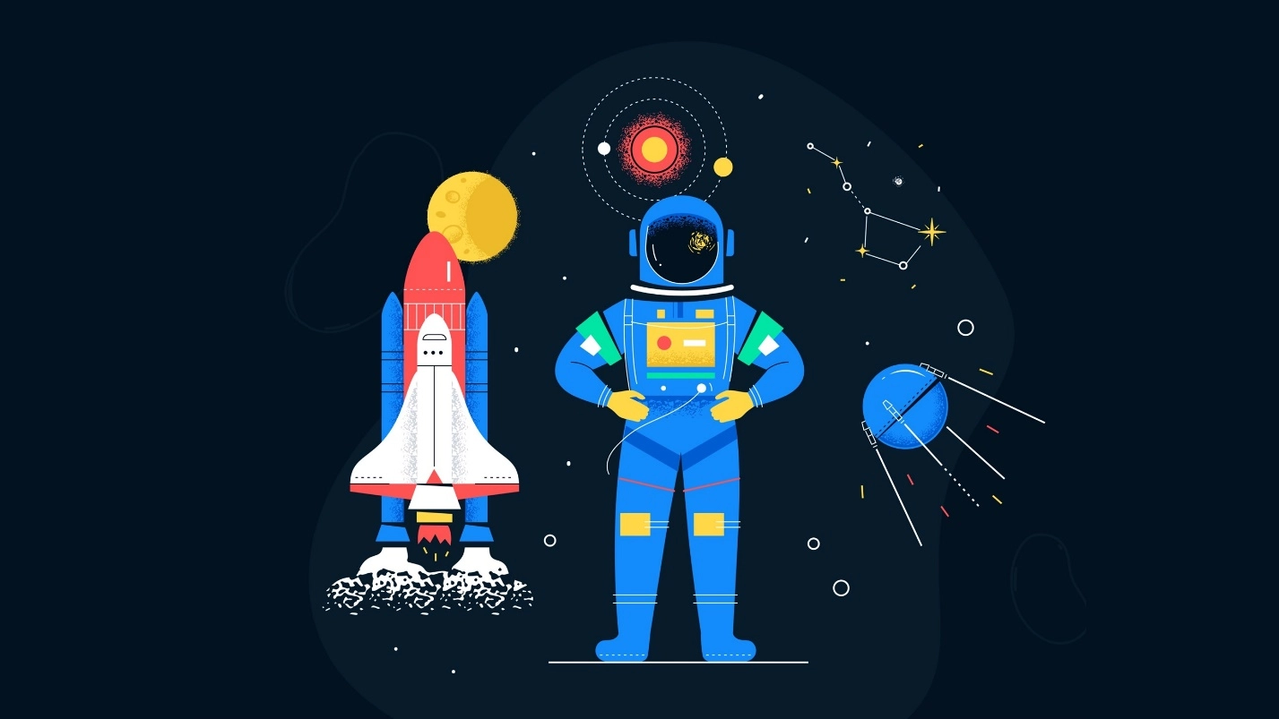 Exploring the universe , Rockets , Telescopes , Satellites, International Space Station (ISS) and everything beyond
