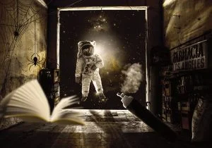 Astronaut Space Room Galaxy Book  - kart_r / Pixabay