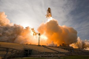 Space Shuttle Rocket Lift Off  - NASA-Imagery / Pixabay