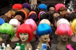 Wigs Hair Market Fun Colors Wigs - zebulyon / Pixabay