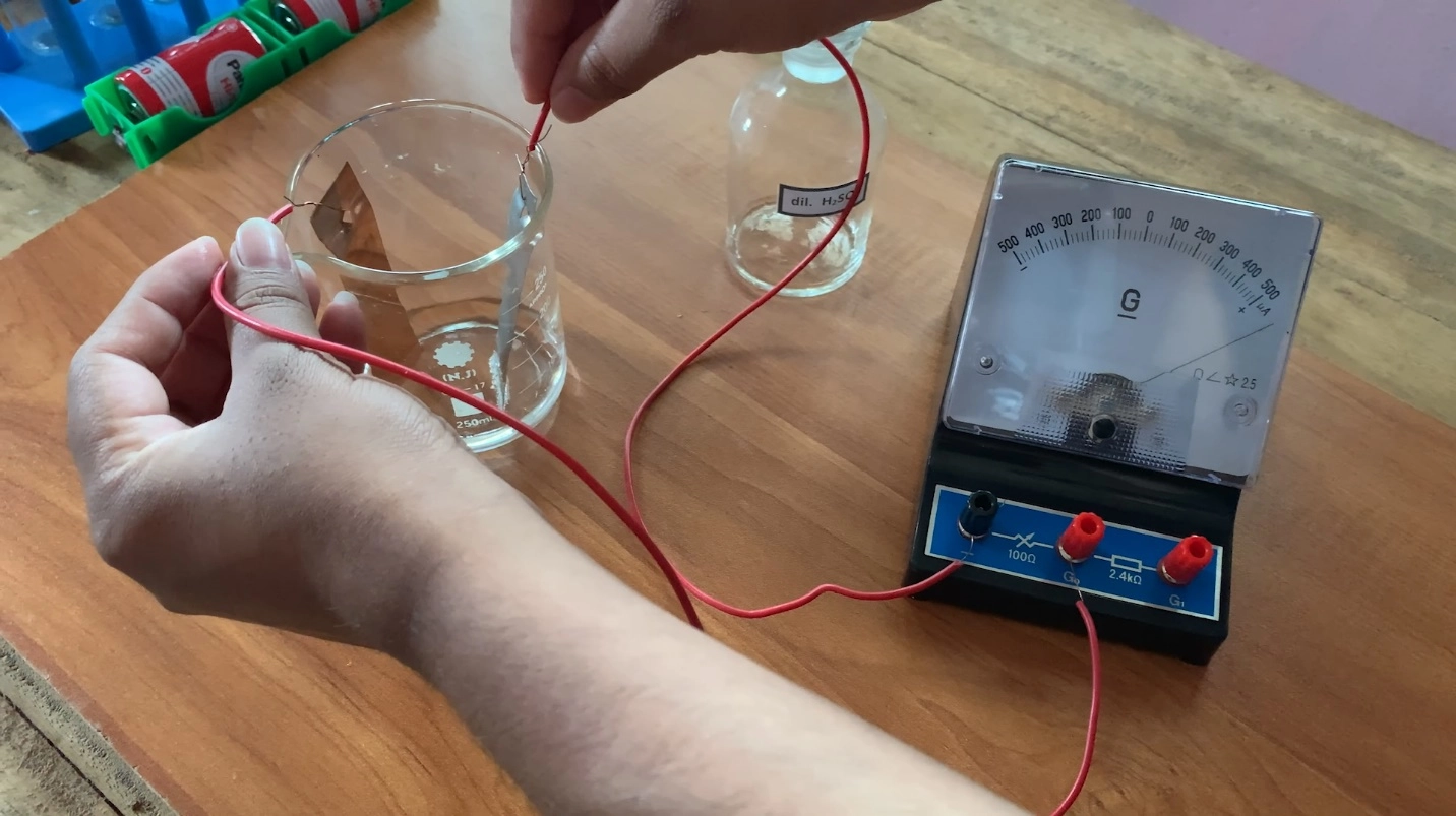 Practical manual - Construction of a simple cell