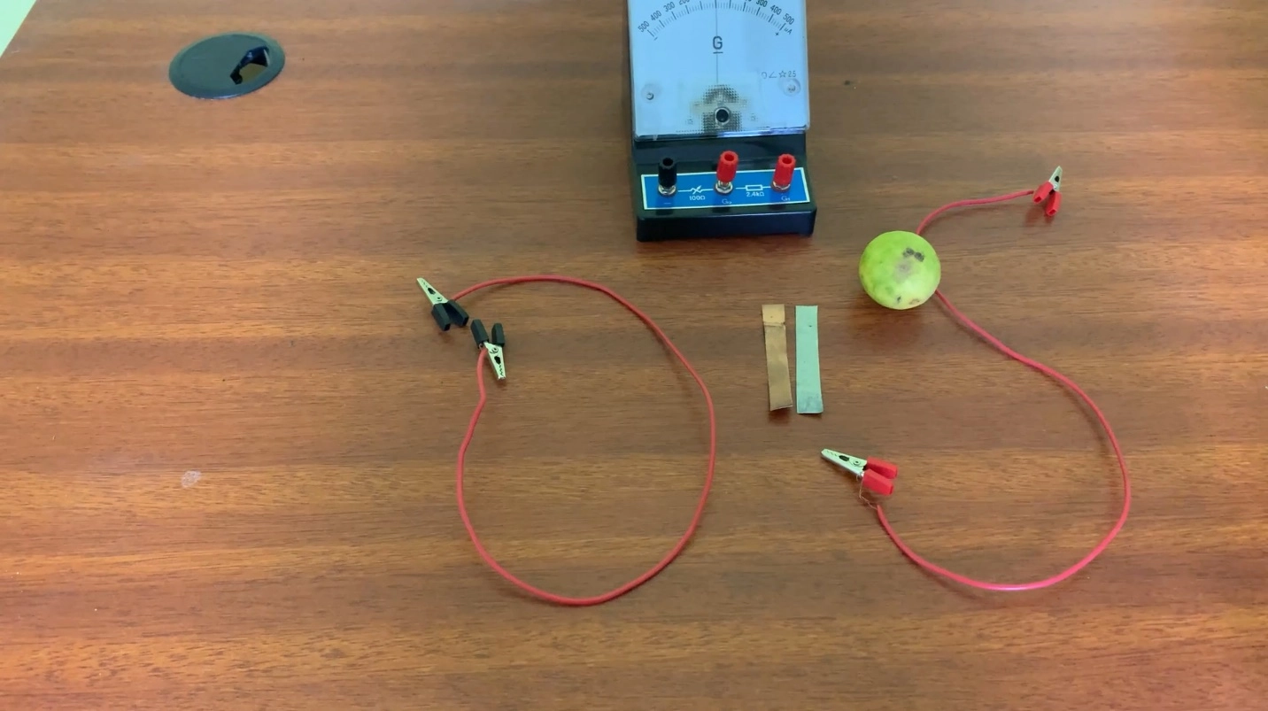 Practical manual - Generation of electricity using a lime fruit