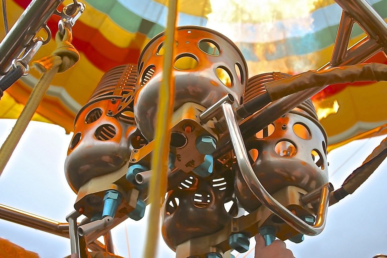 Engine of a hot air balloon – Hot air balloon – How it works