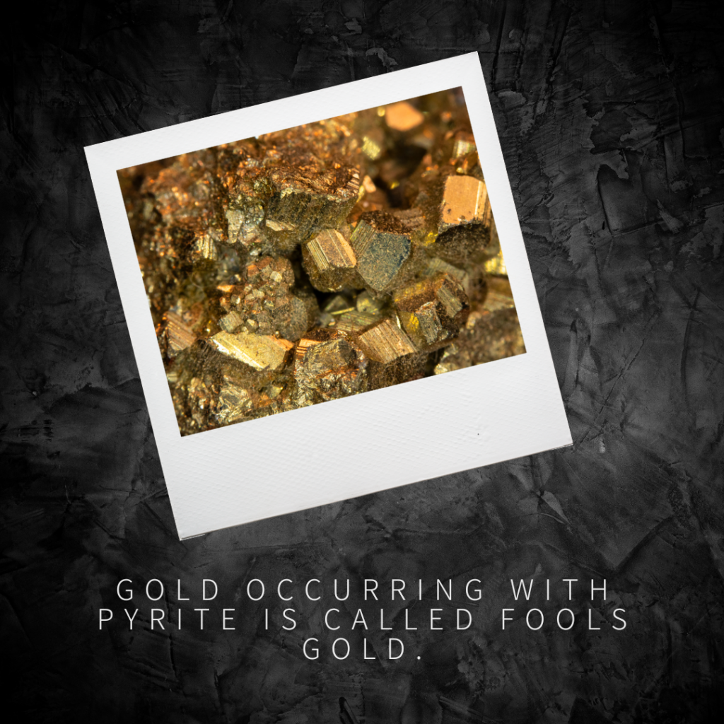 fools gold - pyrite gold