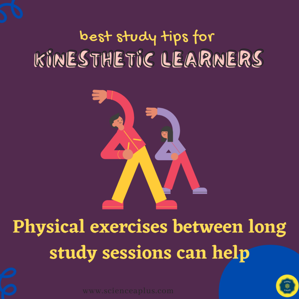 strategies and tips for kinesthetic physical learners