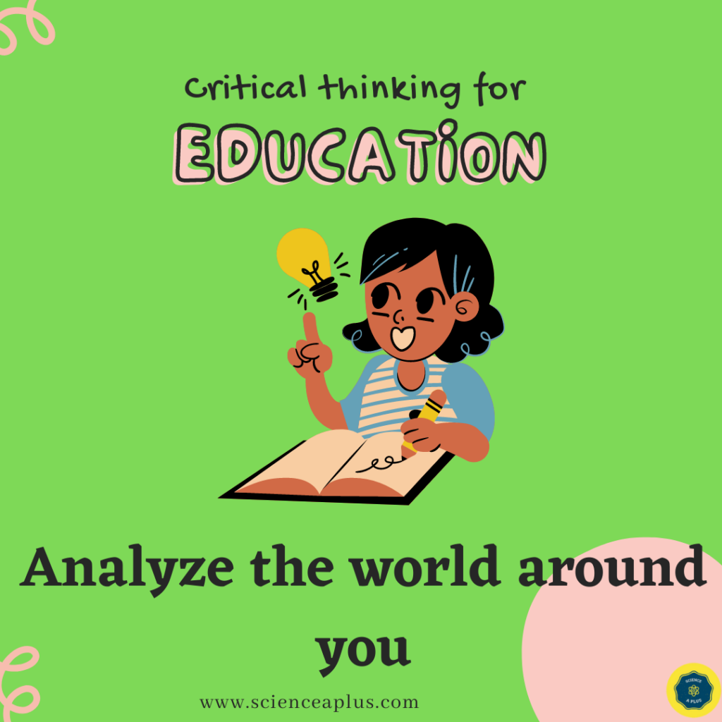 critical thinking tips for school education 