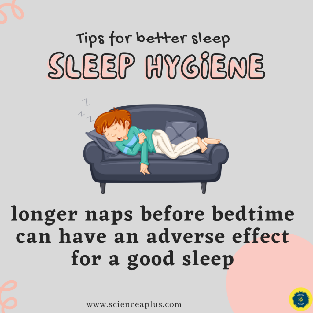 sleep hygiene tips for better health