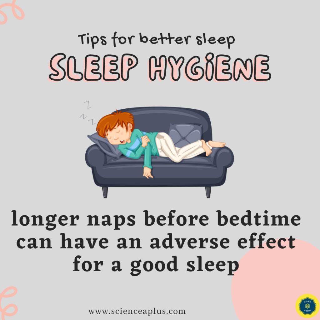 sleep hygiene tips for better health