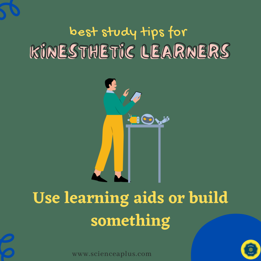 strategies and tips for kinesthetic physical learners