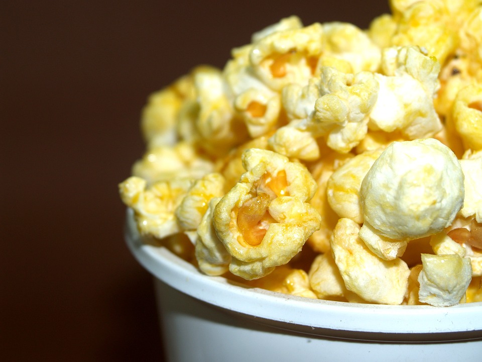 Popcorn, Corn, Pop, Box, Bucket, Cinema, Bag