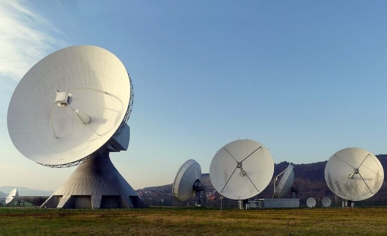 Radar Dish, Radar, Earth Station, Fuchsstadt, Reception