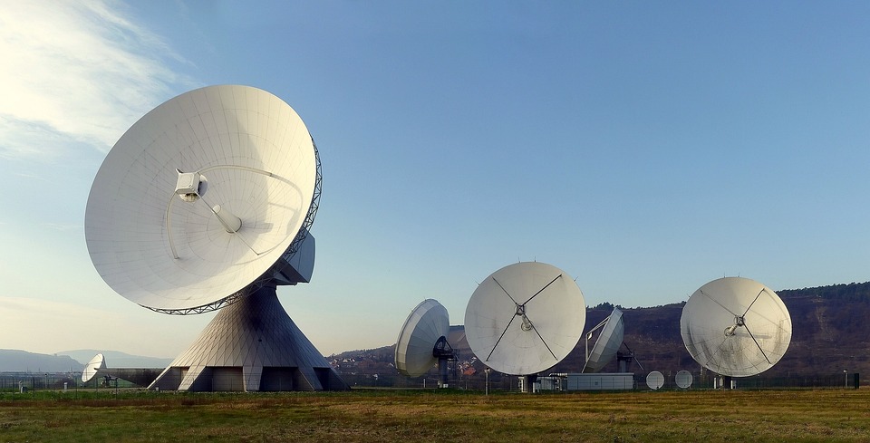 Radar Dish, Radar, Earth Station, Fuchsstadt, Reception