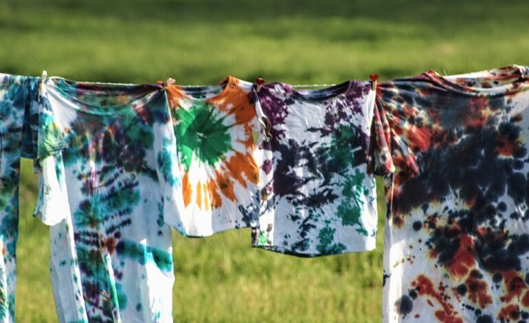 Tie Dye, Shirt, Creativity, Clothes Line, Artistic