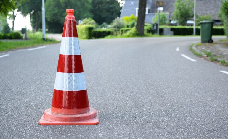 Safety Cone, Road, Traffic, Construction, Sign, Warning