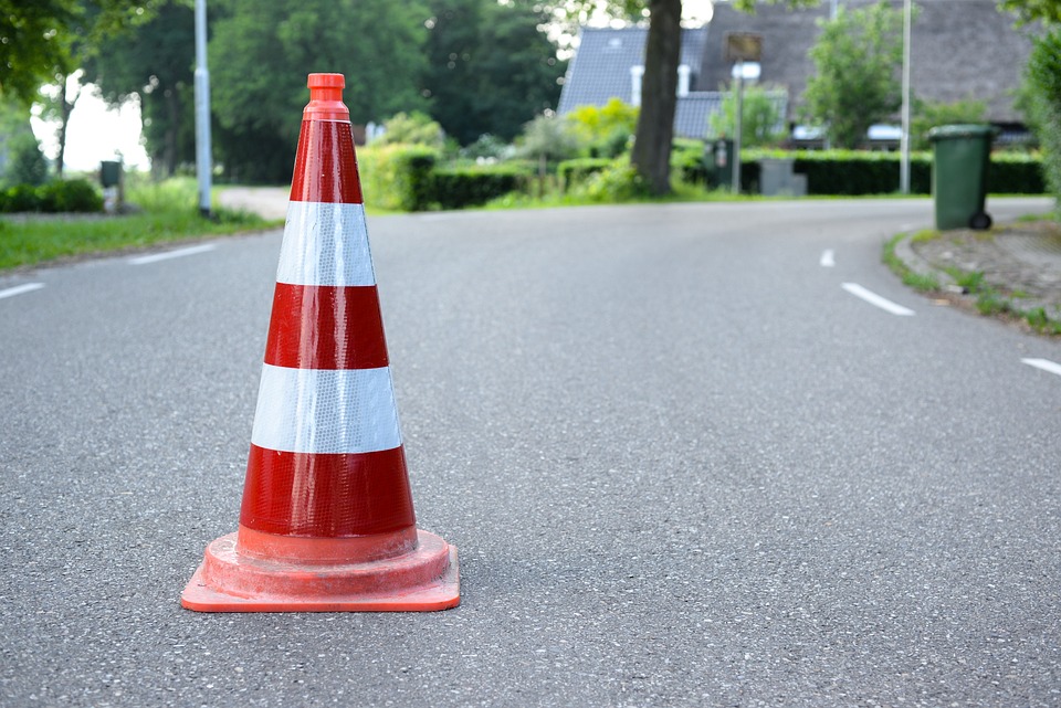 Safety Cone, Road, Traffic, Construction, Sign, Warning