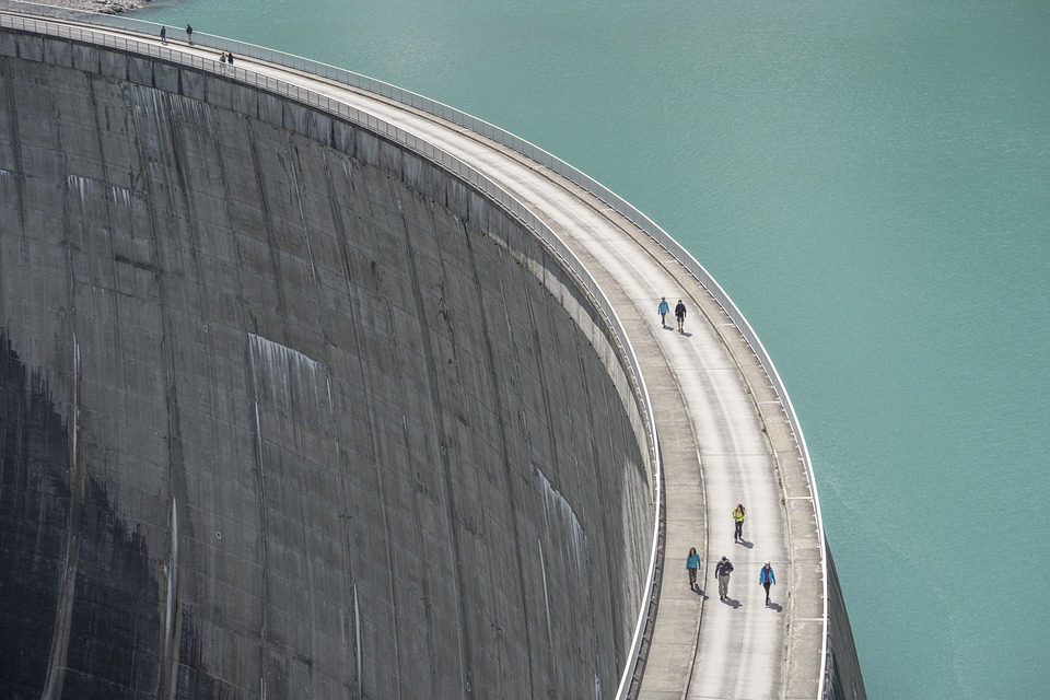 Free Dam Reservoir photo and picture