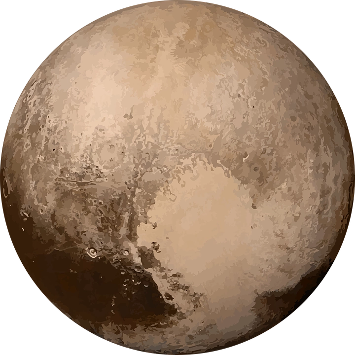 Free Pluto Planet illustration and picture