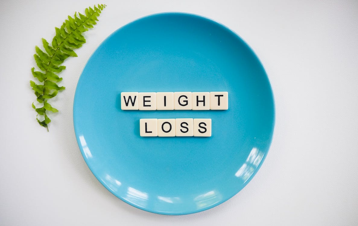 Free Scrabble Pieces On A Plate Stock Photo