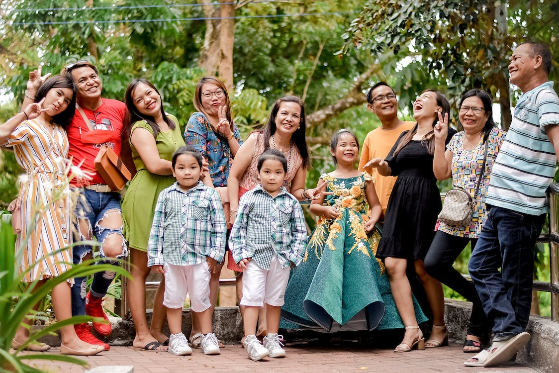 Free Photo of a Happy Family Stock Photo