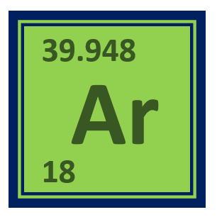 Argon (Ar) Element, physical properties, chemical properties, uses of argon, reactions of argon, chemical element,