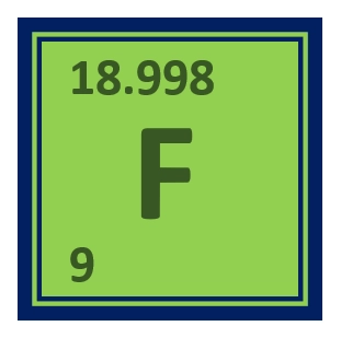 Fluorine (F) physical and chemical properties