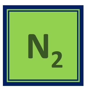 Nitrogen gas (N2)