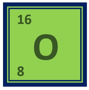 Oxygen (O) chemical element