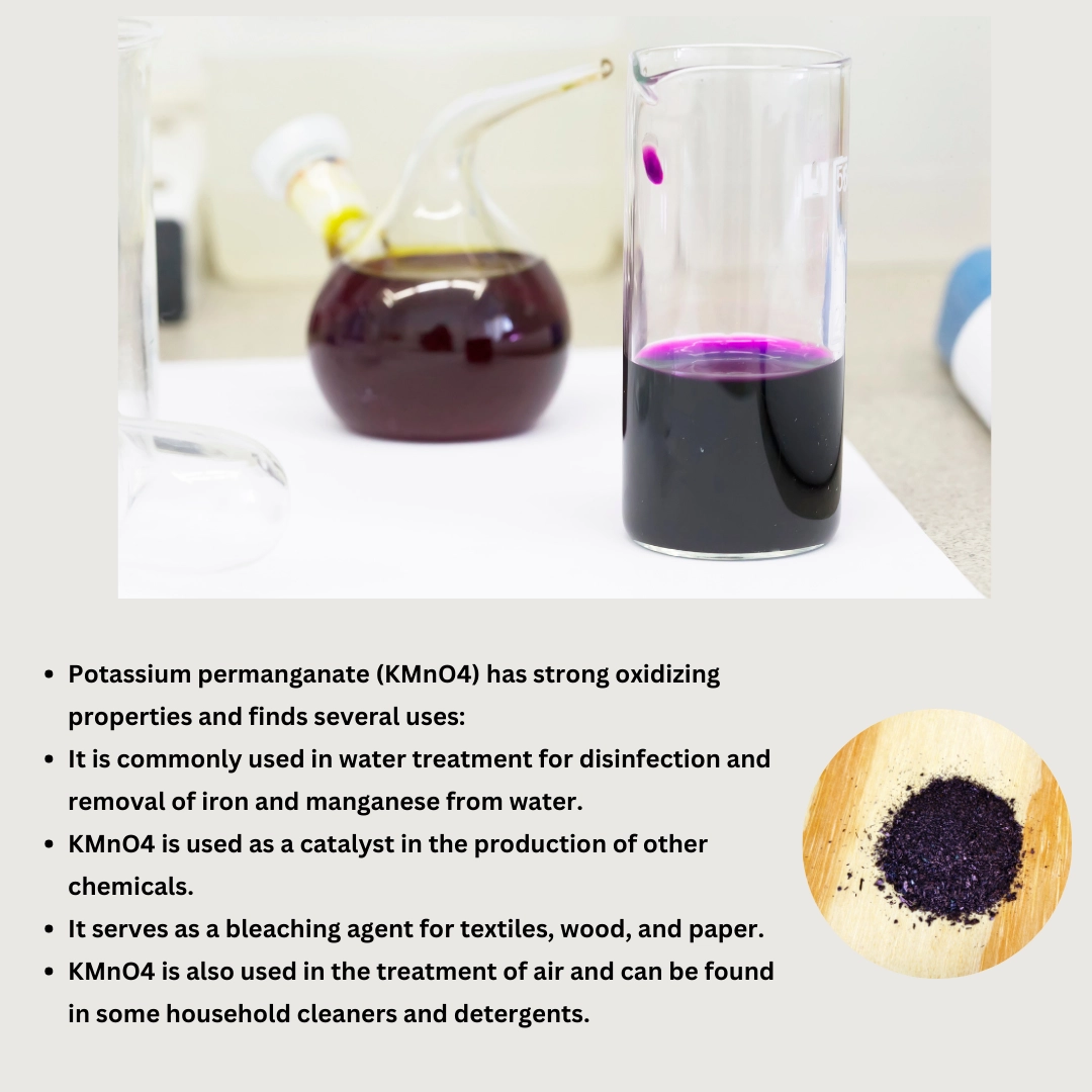 What is potassium permanganate (KMnO4)?
