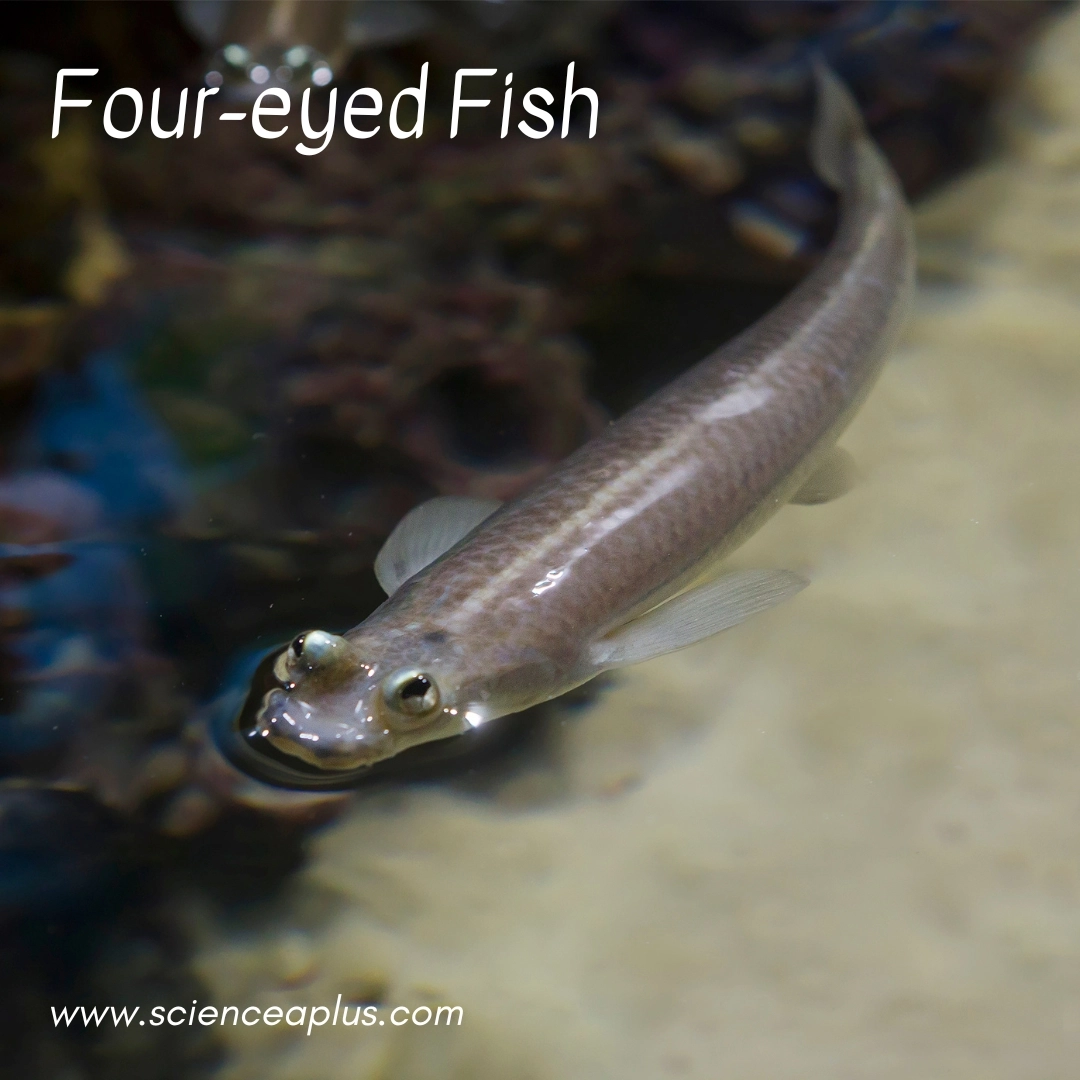 18. Four-eyed Fish: – 39 animals that start with the letter "F"