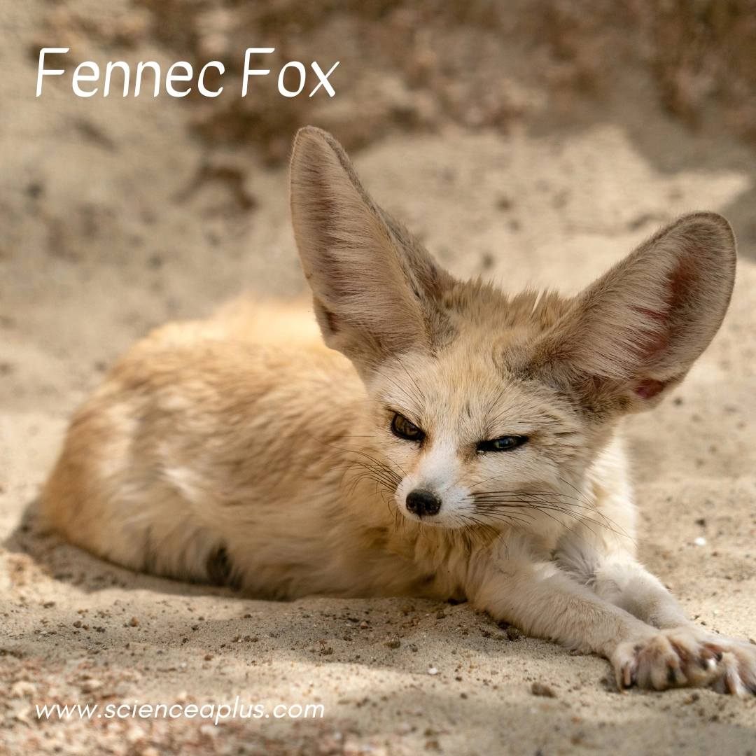 7. Fennec Fox: – 39 animals that start with the letter "F"