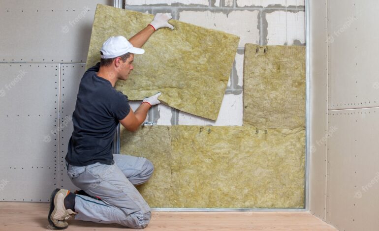  Insulating walls – without removing the drywall – steps