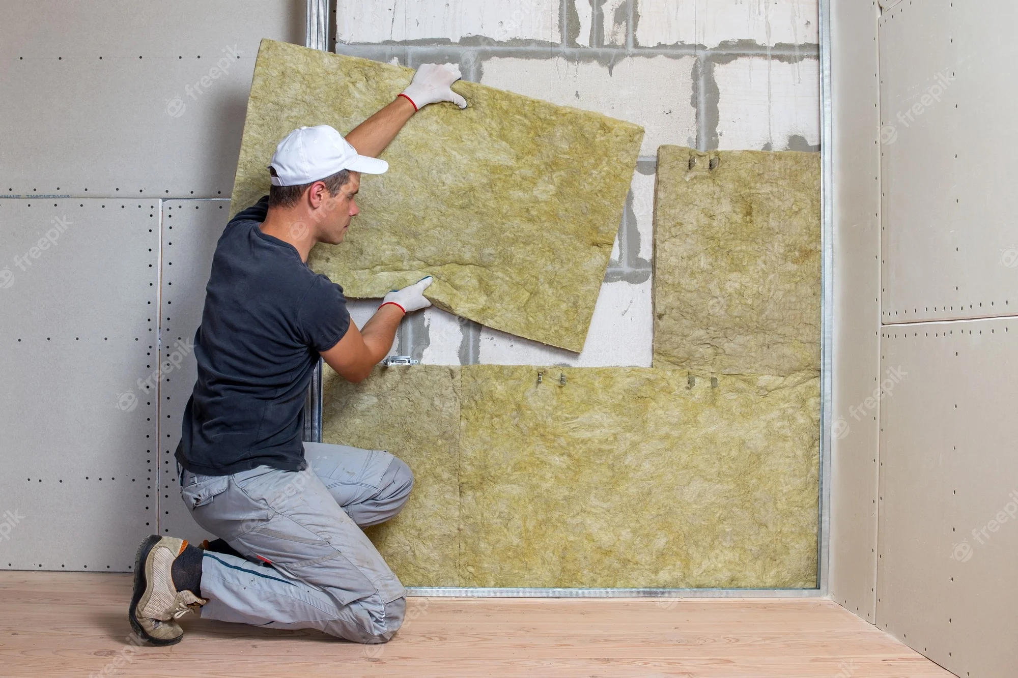 Insulating walls - without removing the drywall - steps