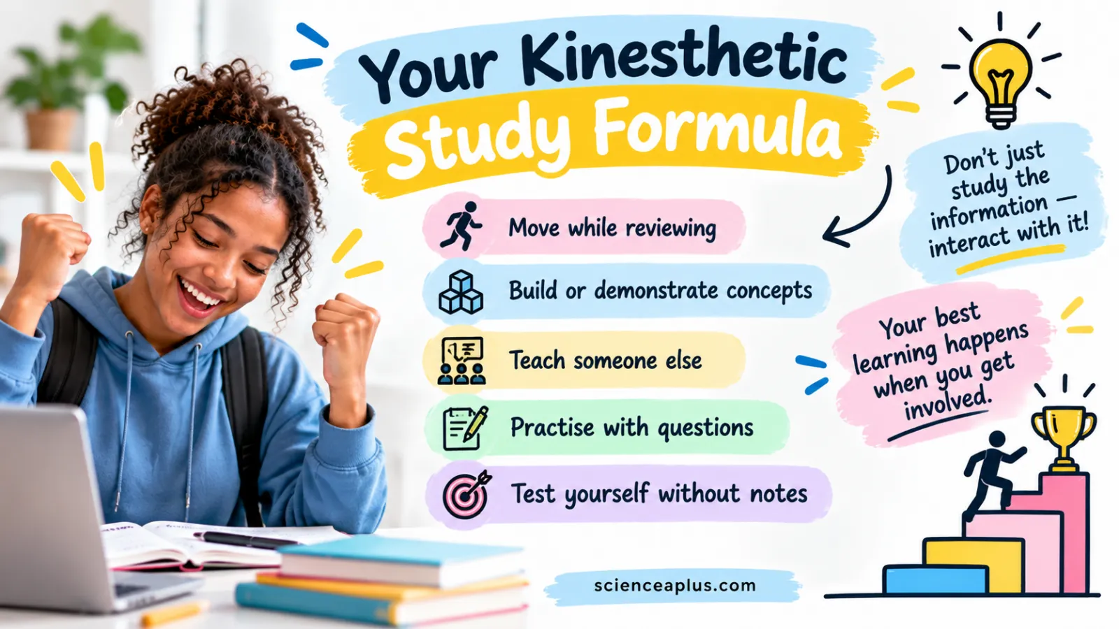 Kinesthetic Learners: Study Tips That Actually Work