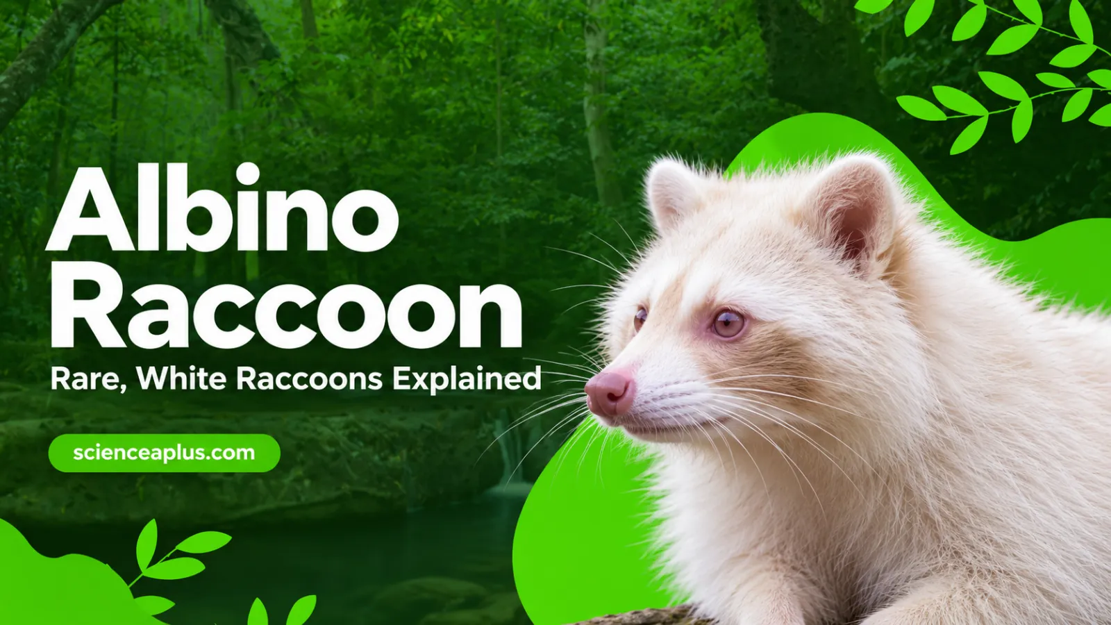 Albino Raccoon: Rare White Raccoons and Raccoon Facts