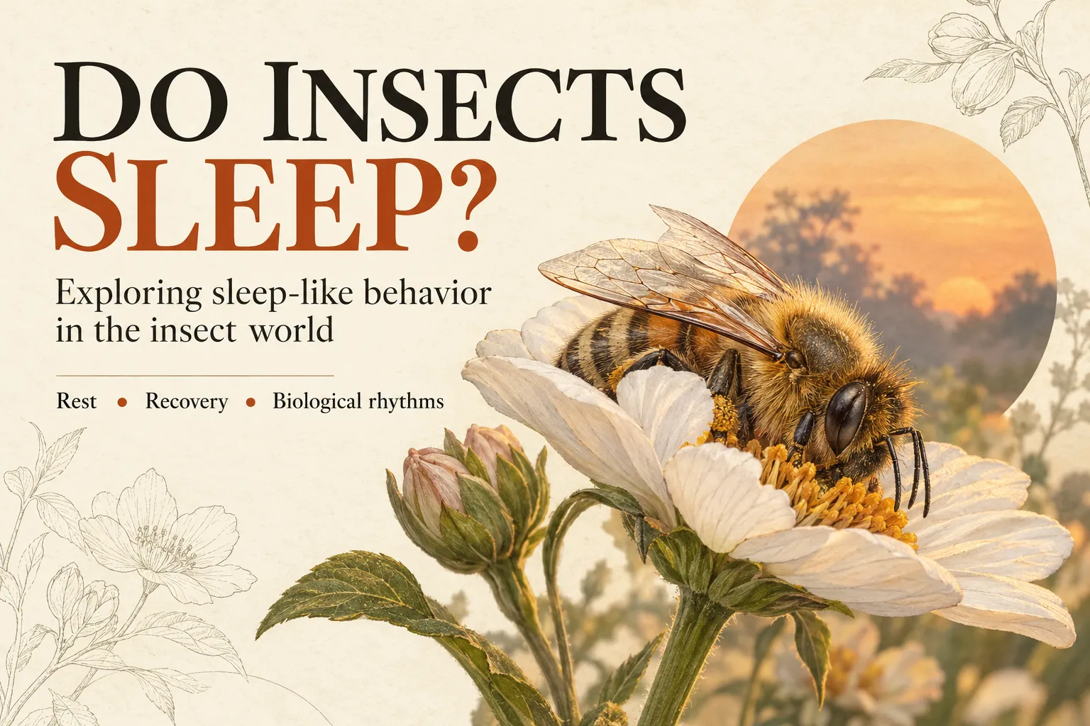 Do Insects Sleep? Fruit Flies, Bees and Sleep Science
