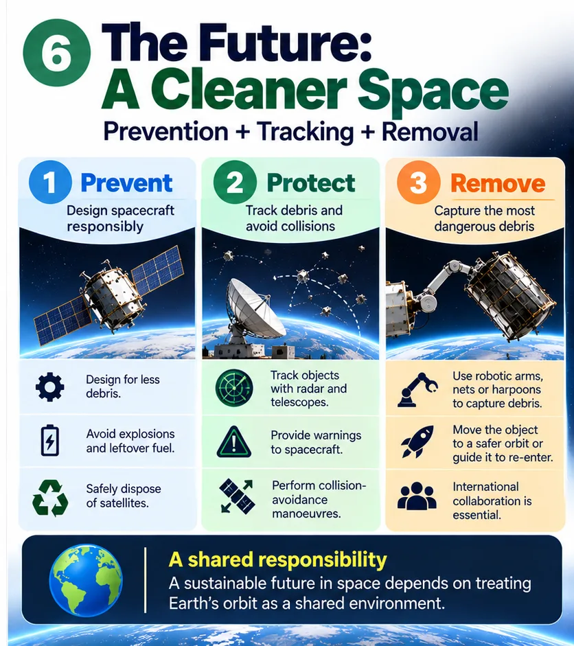 The future of a cleaner space: prevent, protect and remove — a shared responsibility to keep Earth’s orbit usable