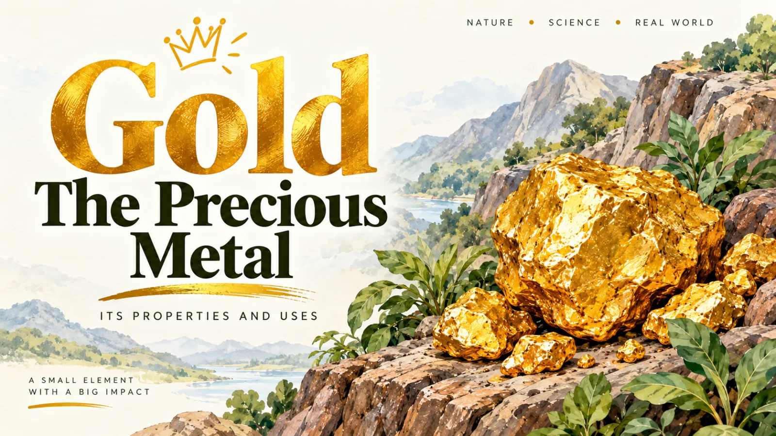 Gold (Au): Properties, Uses and Facts of the Precious Metal
