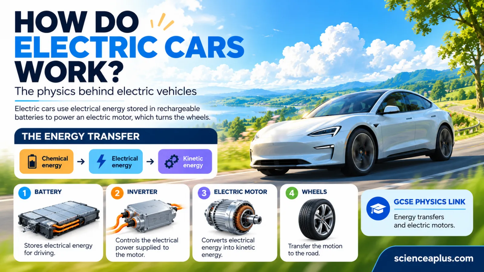 How Do Electric Cars Work? Battery, Motor and Charging