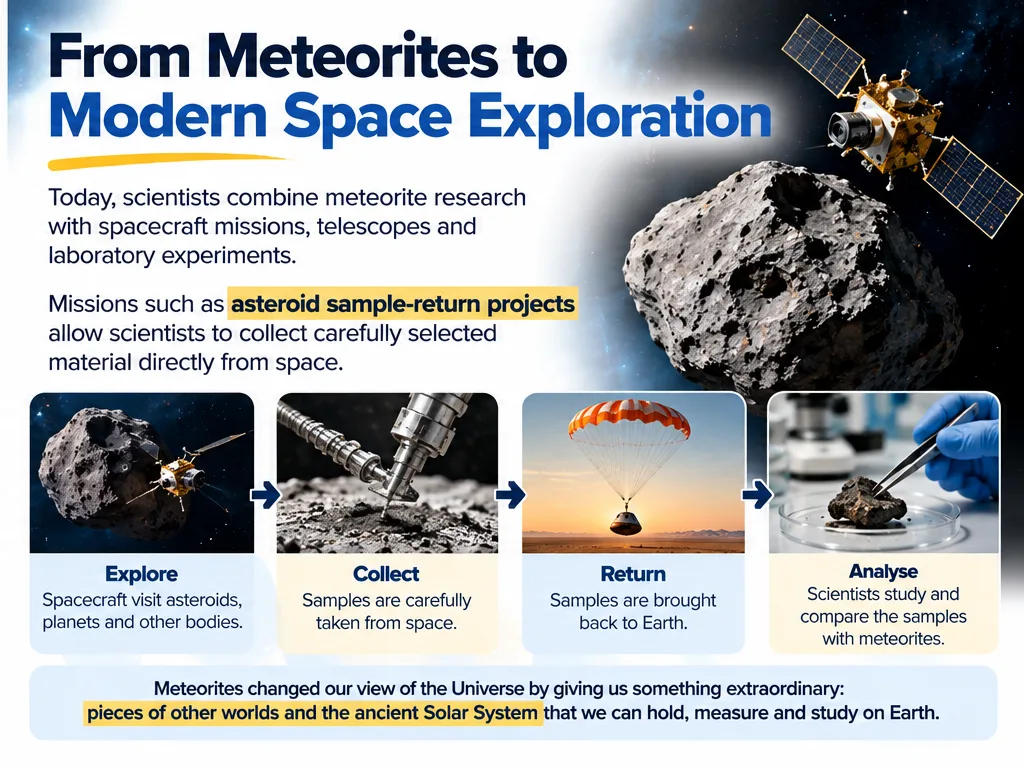 From meteorites to modern space exploration: asteroid sample-return missions explore, collect, return and analyse material from space