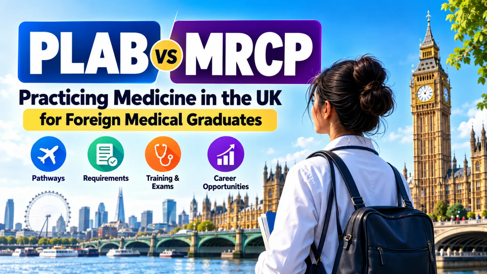 PLAB vs MRCP: Which Route to UK Medicine Is Right for You?