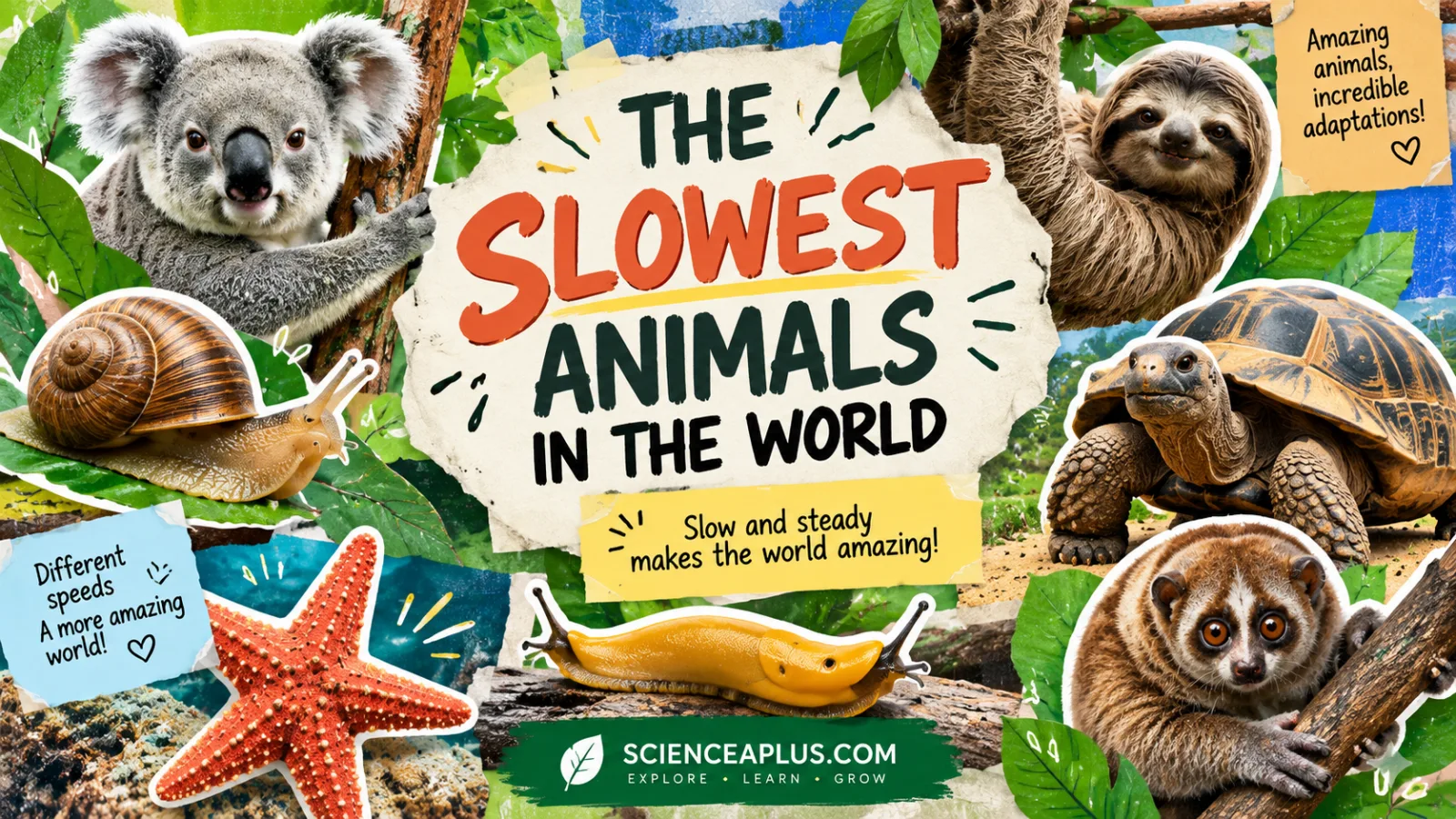 9 Slowest Animals in the World (With Speeds and Facts)